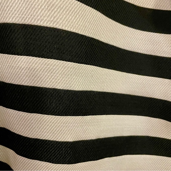 Margot Rozanska NY Sheer Striped Architectural Blouse Jacket, size Small - Picture 8 of 9